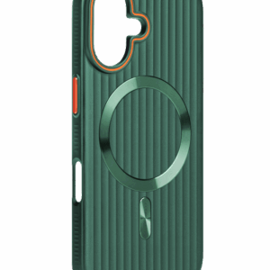 felixx Premium Metallic Soft Touch Design Magsafe Case Green für iPhone 16