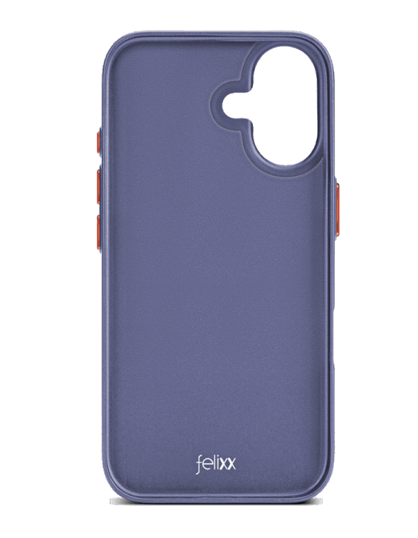 felixx Premium Metallic Soft Touch Design Magsafe Case Purple für iPhone 16 – Bild 3