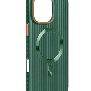 felixx Premium Metallic Soft Touch Design Magsafe Case Green für iPhone 16 Pro