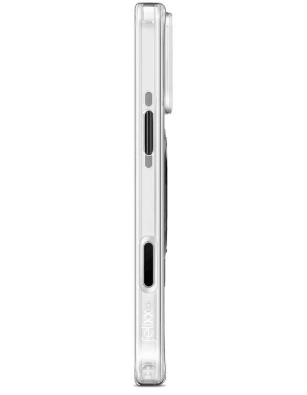 felixx Premium ORBIT Ring Case mit MagSafe für iPhone 16 Transparent/Black – Bild 7