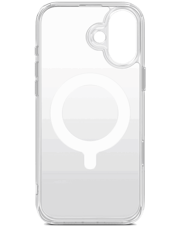 felixx Premium ORBIT Ring Case mit MagSafe für iPhone 16 Transparent/Silver – Bild 7