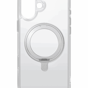 felixx Premium ORBIT Ring Case mit MagSafe für iPhone 16 Transparent/Silver