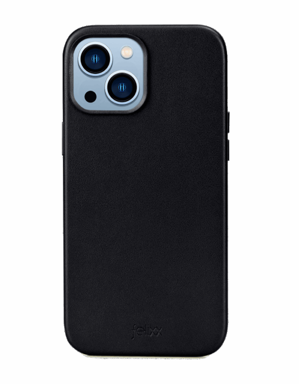 felixx Premium Leather Look Case Black MagSafe kompatibel für Apple iPhone 15 – Bild 2