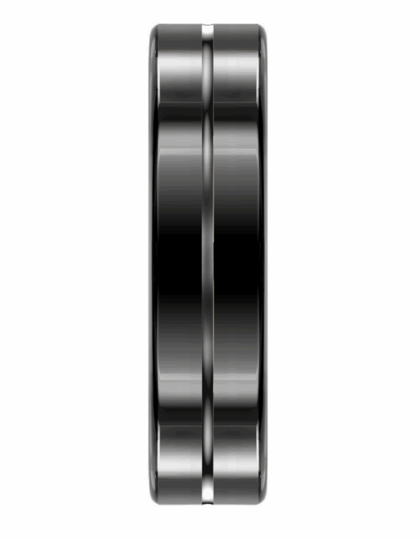 felixx Premium Smart Ring 11 (SR11) Slim - Schwarz Edelstahl – Bild 3