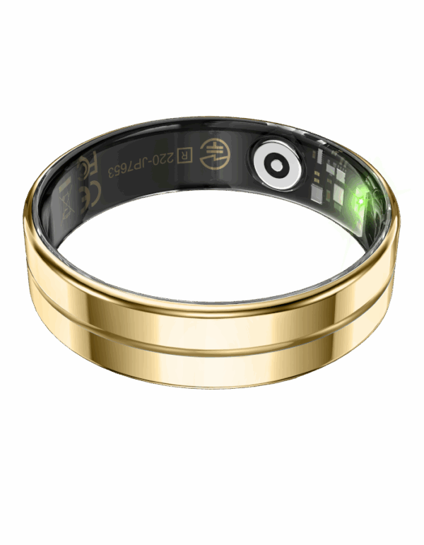 felixx Premium Smart Ring 11 (SR11) Slim - Gold Edelstahl – Bild 2