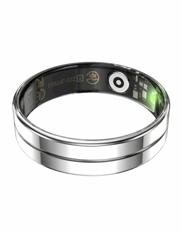 felixx Premium Smart Ring 11 (SR11) Slim - Silver Edelstahl – Bild 2