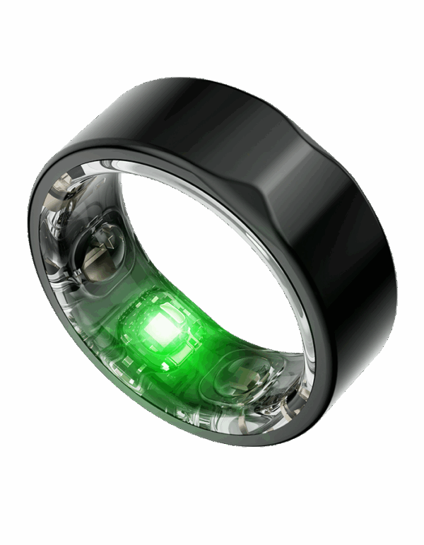 felixx Premium Smart Ring 31 (SR31) TITAN - Schwarz