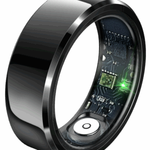 felixx Premium Smart Ring 6 (SR6) - Schwarz Edelstahl