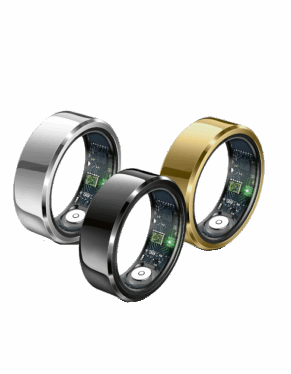 felixx Premium Smart Ring 6 (SR6) - Gold Edelstahl – Bild 2