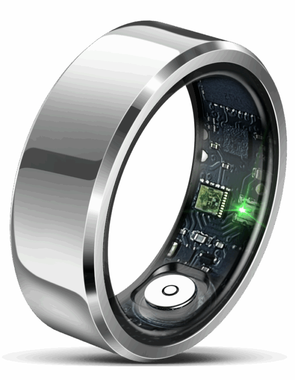 felixx Premium Smart Ring 6 (SR6) – Silver Edelstahl