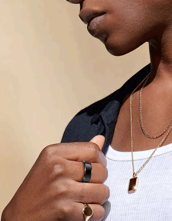 felixx Premium Smart Ring 6 (SR6) - Gold Edelstahl – Bild 8